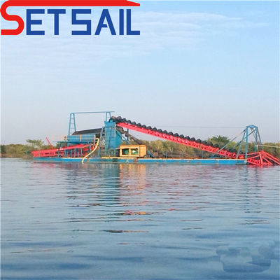 7.5-50kw 주입 펌프 전력 체인 버킷 강 금과 다이아몬드 광산 드래거 장비