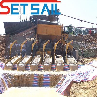 원심분기 전력 7.5kw-50kw 금과 다이아몬드를 위한 다기능 육상 광산 장비