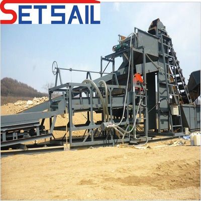 주로 Fream Heitht 4-8 미터 금과 다이아몬드 토지 광산 기계