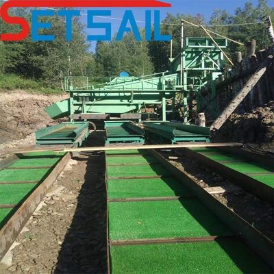 원심 분기 전력 7.5-50kw 토지 광산 기계 트롬멜 스크린과 200m3/H 물 흐름