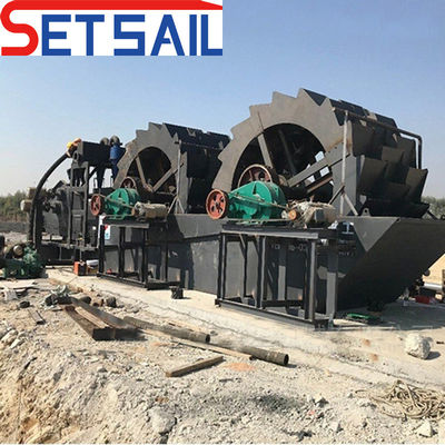 1000mm 나사 직경 AC 모터 낮은 실패 전기 전력 휠 모래 세탁기