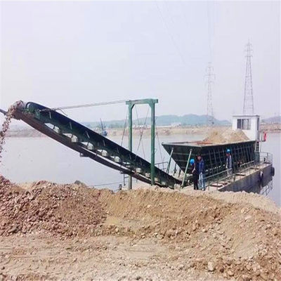 12kn / H 속도 호수 모래 운송 보트 벨트 컨베이어와 함께 당신의 예산 내에서