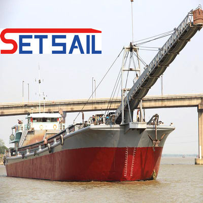 스틸 허크 500t 최대. 로딩 용량 PLC 시스템과 함께 강 모래 운송 보트