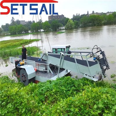 에너지- 호수 쓰레기 위해 깨끗한 강 기계 24h 내구성 작업 속도 3.5-5kn/H