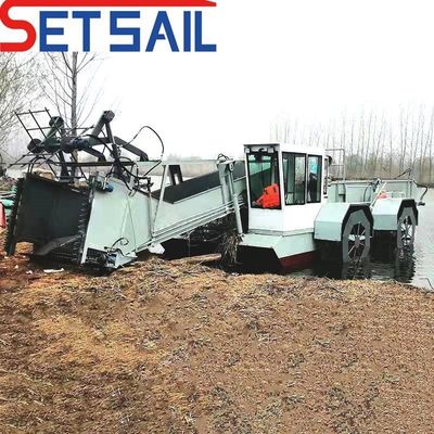 3m-6m 절단 너비 선체 너비 Setsail 잡초 모기기와 떠있는 쓰레기 수집기