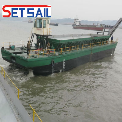 웨이차이 메인 엔진 100kw-500kw 디젤 파워 강 모래 운송 바지 돌