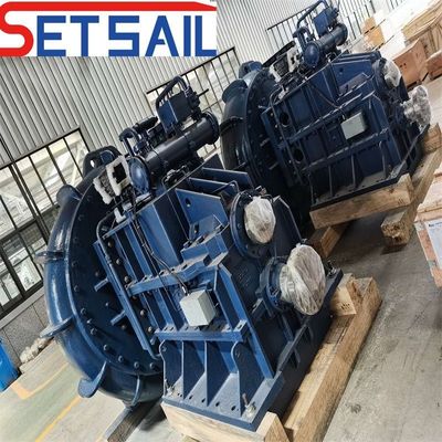 진흙 파도를 위한 HDPE 하천 모래 펌프 최대 고체 178 mm 사이클론 타입 하이드로 사이클론